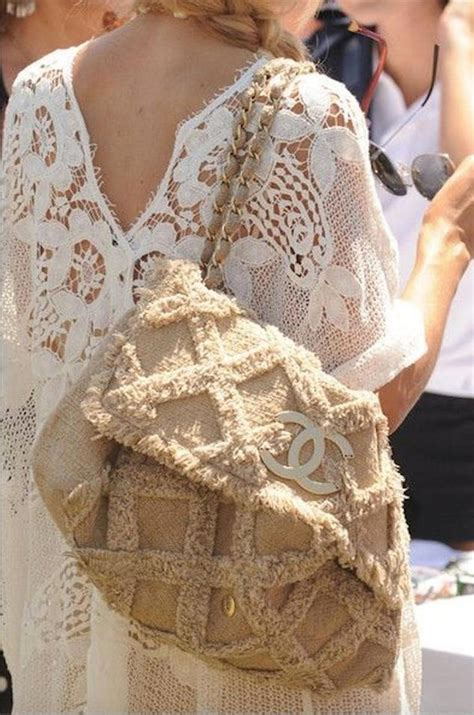 chanel crochet bag|chanel large tote bag price.